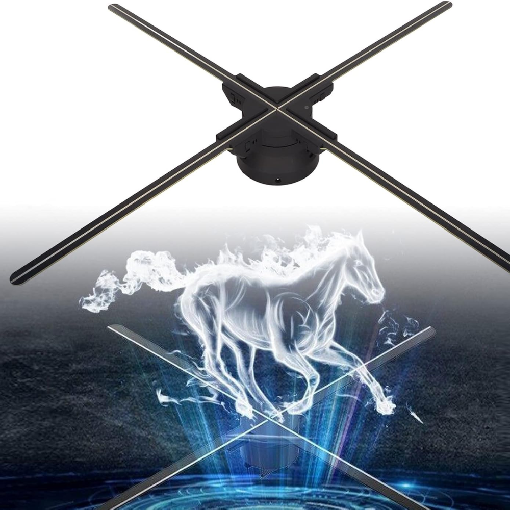 3D AirScreen – Écran Holographique 3D | Projections Flottantes Sans Lunettes