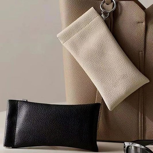 Pochette souple pour lunettes avec porte-clés | ABKANOVA