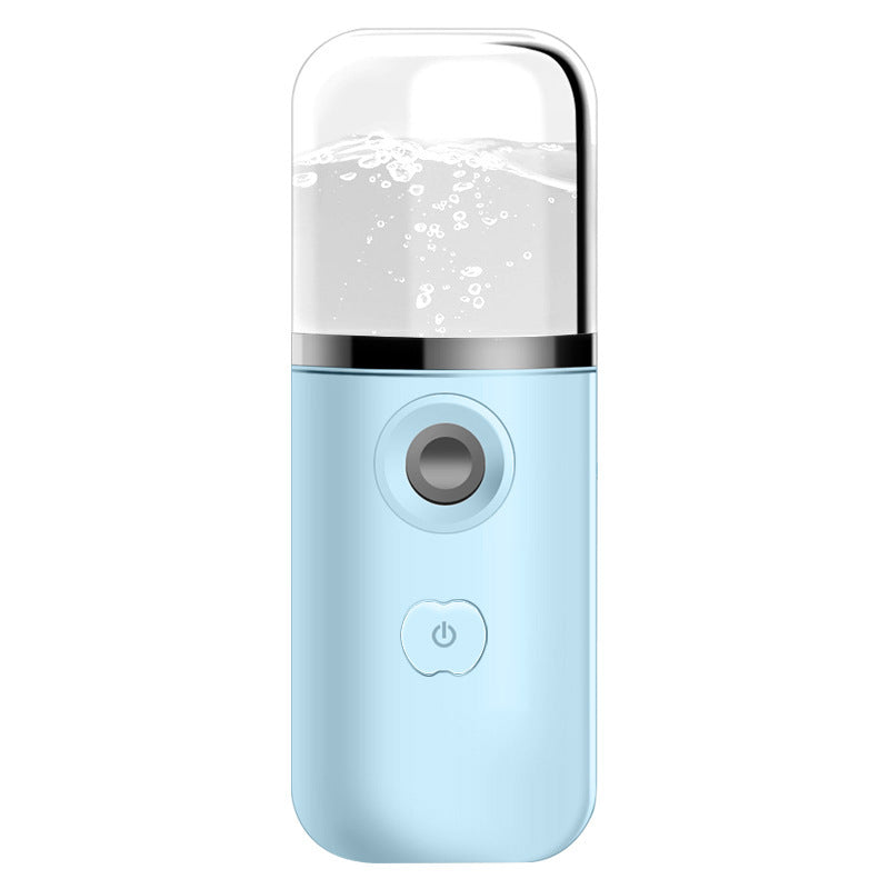 HydraNano Pocket – Mini Vaporisateur Facial USB | Hydratation Nano en Profondeur