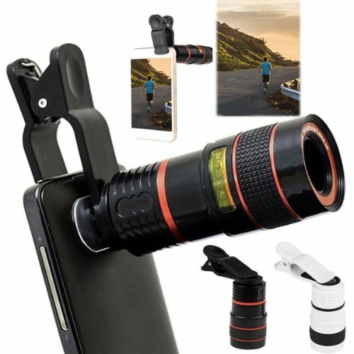 ZoomClip 8X – Objectif Télescope Universel | Zoom Optique 8x pour Smartphone