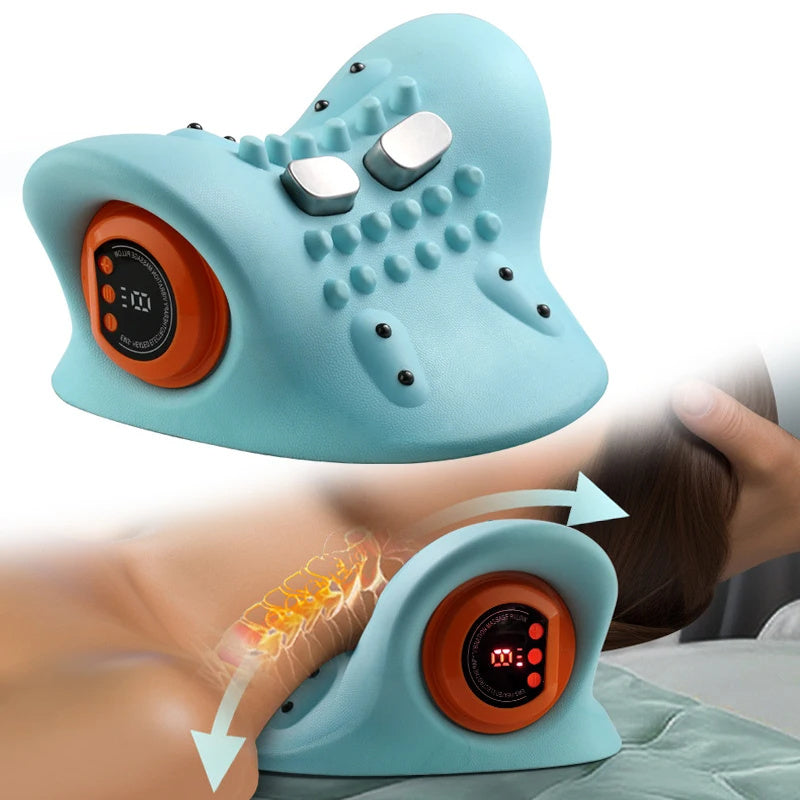 AcuPress Neck – Oreiller de Massage Cervical | Acupression Profonde & Soulagement Instantané