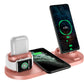 PowerDock 6-en-1 – Chargeur Sans Fil Rapide Multifonction | Tous Vos Appareils en Un Geste