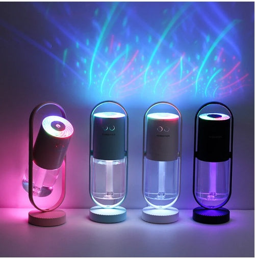 AeroPur – Humidificateur USB à Ultrasons | Brume Fine, Lumières Apaisantes & Purification