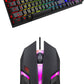 Clavier Portable 104 Touches Rétro‑Éclairé – Idéal pour Gaming & Souris de Jeu