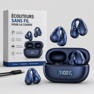 AeroClip™ | Écouteurs Bluetooth Open-Ear Sport