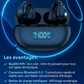 AeroClip™ | Écouteurs Bluetooth Open-Ear Sport