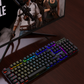 Clavier Portable 104 Touches Rétro‑Éclairé – Idéal pour Gaming & Souris de Jeu
