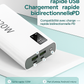 Batterie externe 80000mAh 120W, charge Super rapide, capacité suffisante 100%, chargeur de batterie Portable, affichage numérique pour iPhone Xiaomi