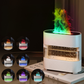 AromaFusion – Diffuseur Pluie & Flamme | Humidificateur Aromatique & Déco Relaxante