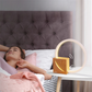 Touch&Lumi – Lampe Tactile Multifonction | Réveil Doux, Horloge & Sons Naturels