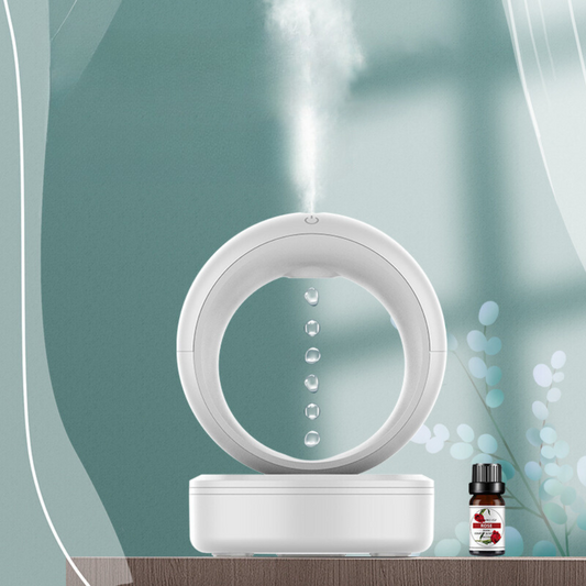 GravityMist – Humidificateur Anti-Gravité | Lévitation Magnétique & Purification de l'Air
