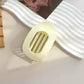 Pince à cheveux plate ovale – Confort et maintien