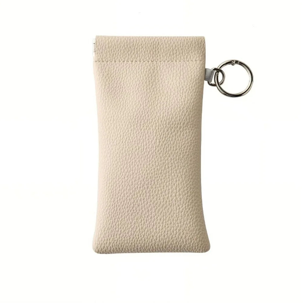 Pochette souple pour lunettes avec porte-clés | ABKANOVA