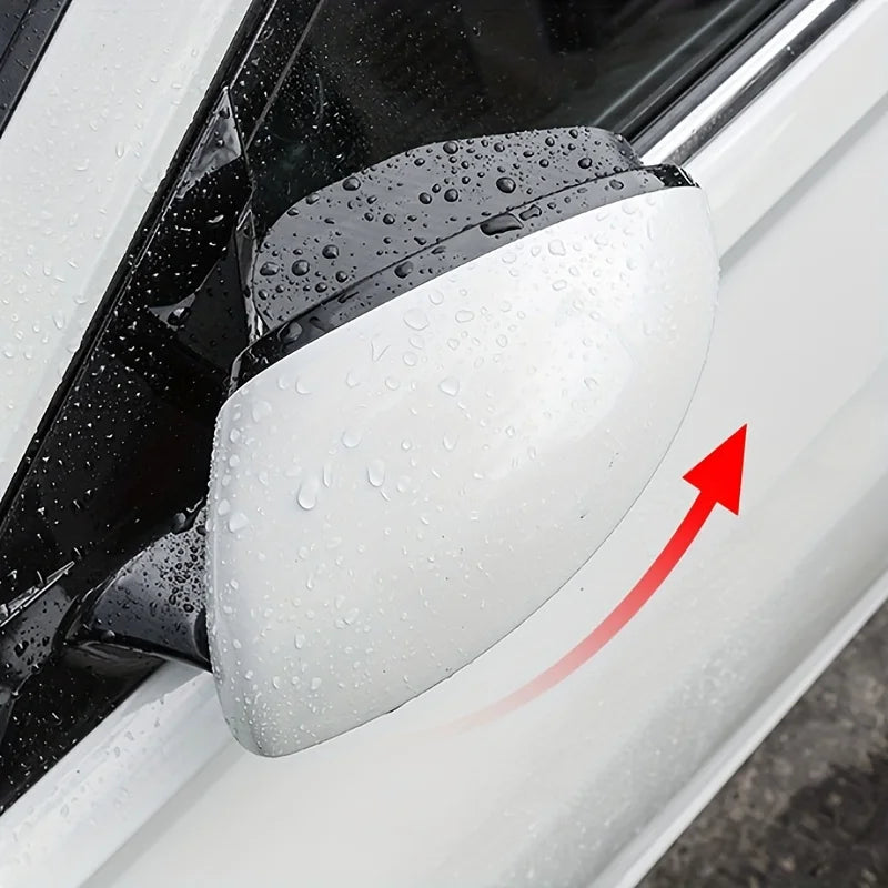 Miroirs d’angle mort orientables avec visières pare-pluie — Lot de 2 | ABKANOVA