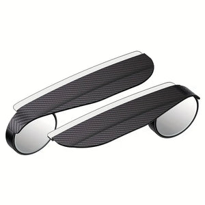 Miroirs d’angle mort orientables avec visières pare-pluie — Lot de 2 | ABKANOVA
