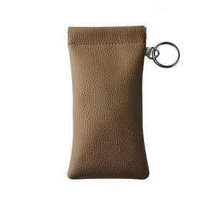 Pochette souple pour lunettes avec porte-clés | ABKANOVA