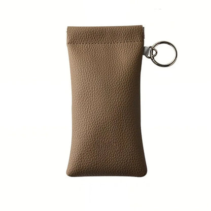 Pochette souple pour lunettes avec porte-clés | ABKANOVA