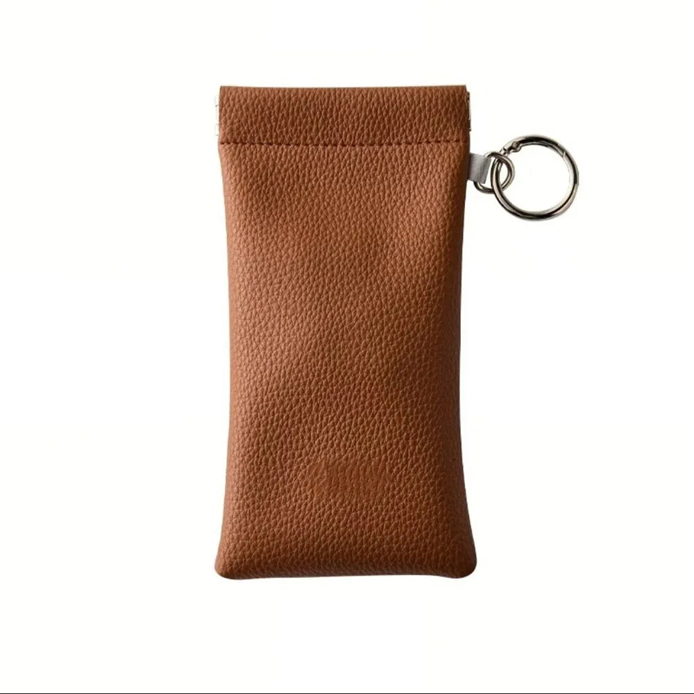 Pochette souple pour lunettes avec porte-clés | ABKANOVA