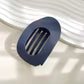 Pince à cheveux plate ovale – Confort et maintien