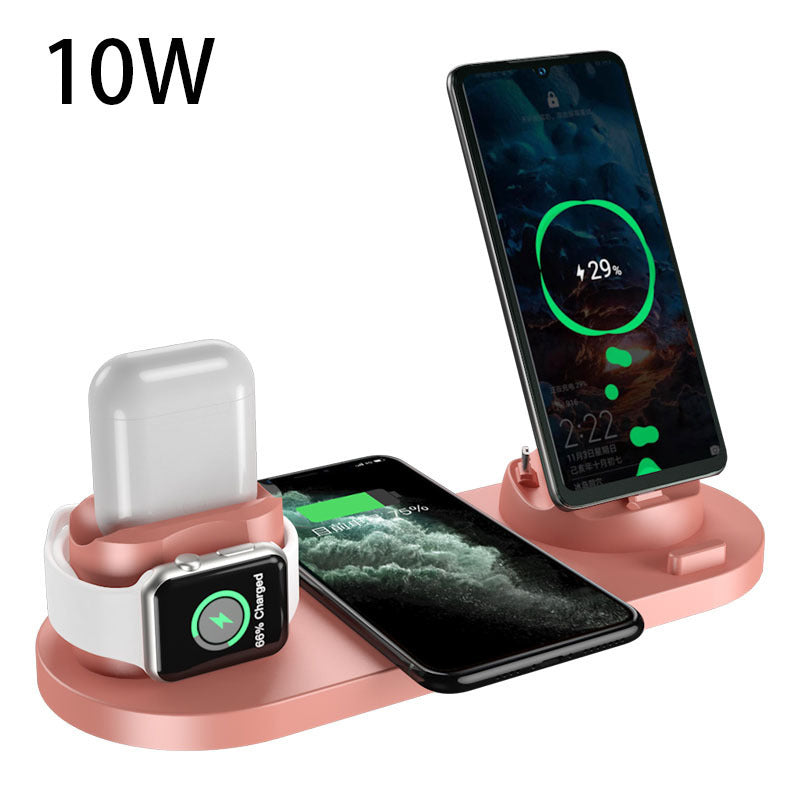 PowerDock 6-en-1 – Chargeur Sans Fil Rapide Multifonction | Tous Vos Appareils en Un Geste