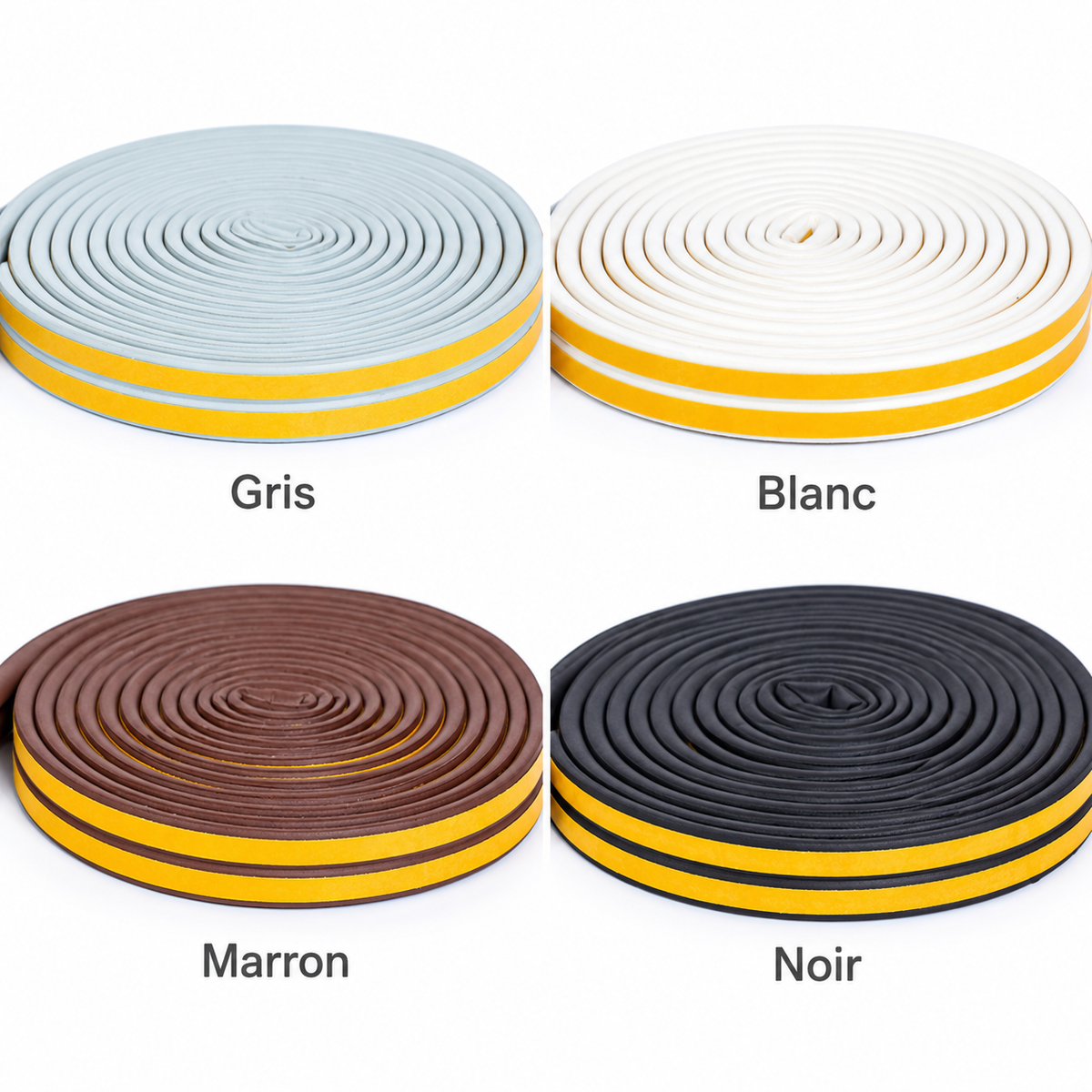 Couleurs disponibles : gris, blanc, marron et noir