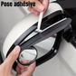 Pose adhésive des miroirs avec visières sur un rétroviseur compatible
