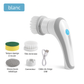 SpinX-Brosse de nettoyage électrique 4 en 1 – Épurateur rotatif sans fil pour un nettoyage sans effort