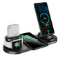 PowerDock 6-en-1 – Chargeur Sans Fil Rapide Multifonction | Tous Vos Appareils en Un Geste