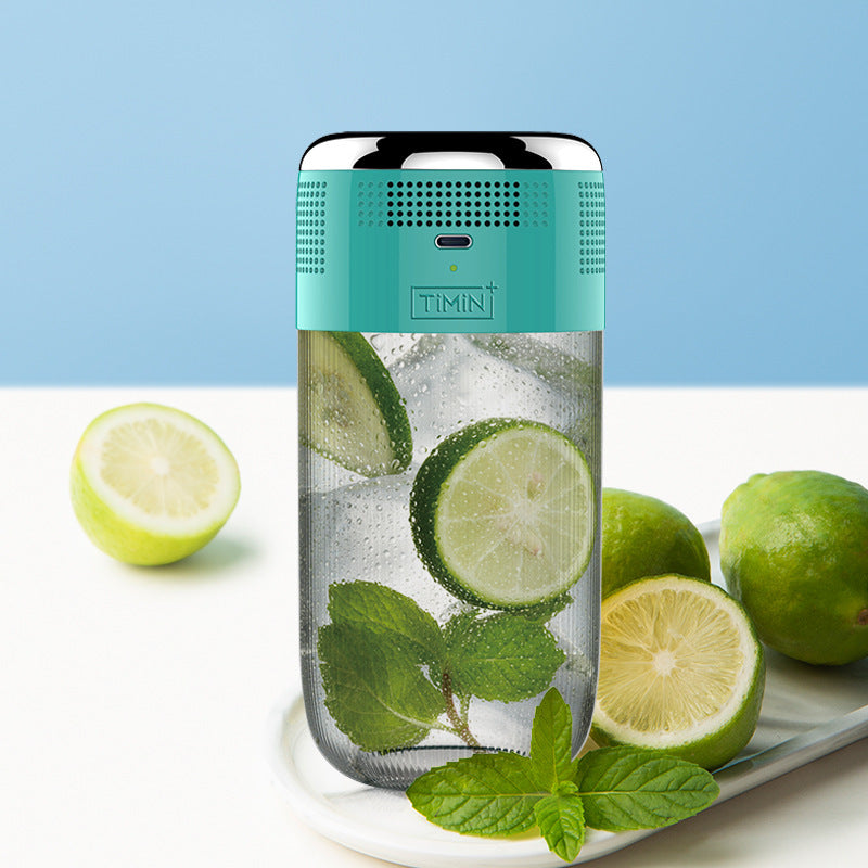 Glaci'Glass – Travel mug réfrigérant rechargeable USB